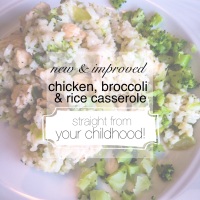 Improved chicken, broccoli & rice
